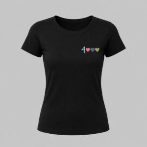 Female T-shirt Black